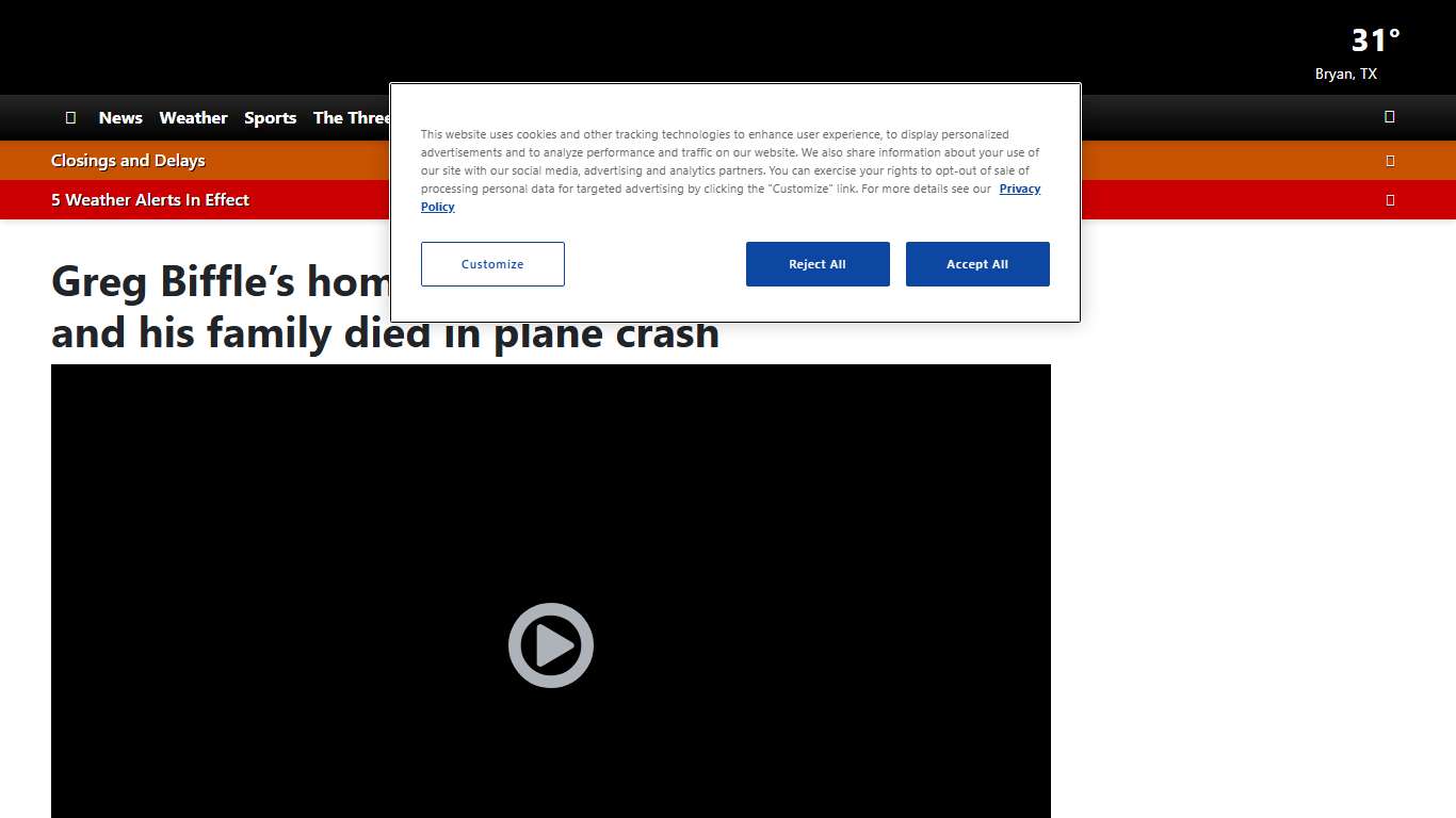 Greg Biffle’s home broken into weeks after he and his family died in plane crash